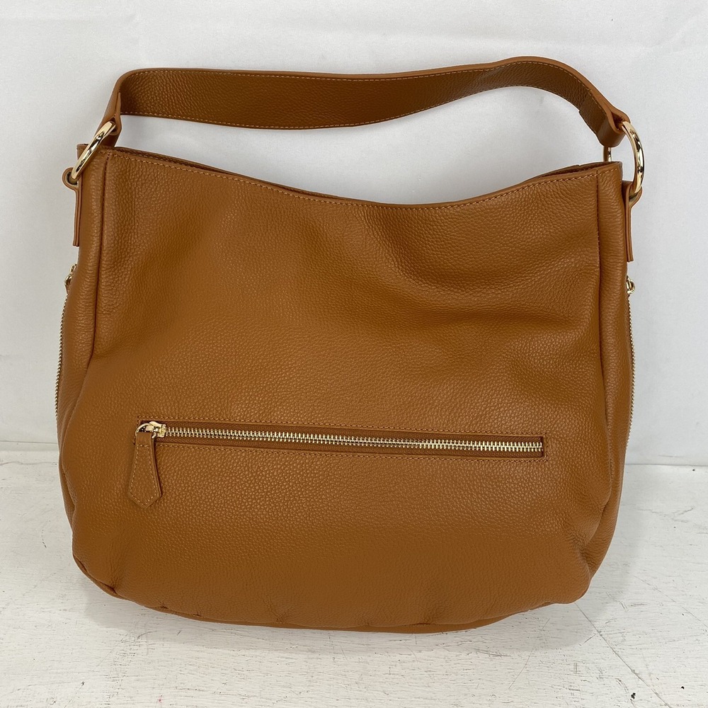 LAGGO Taylor Hobo Handbag British Tan Leather Shoulder Bag NEW